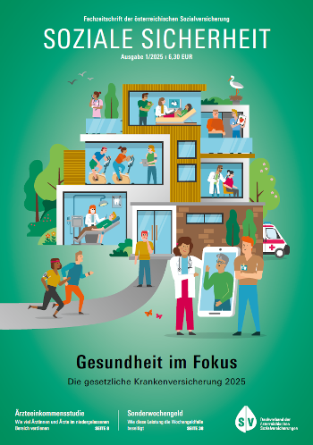 Mehr Informationen zum Thema: 'Soziale Sicherheit Online - Ausgabe 2025/1'