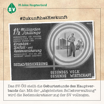 Geburtsstunde des Hauptverbandes 