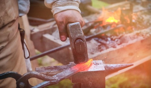 Person forging iron  © Андрей Журавлев – stock.adobe.com
