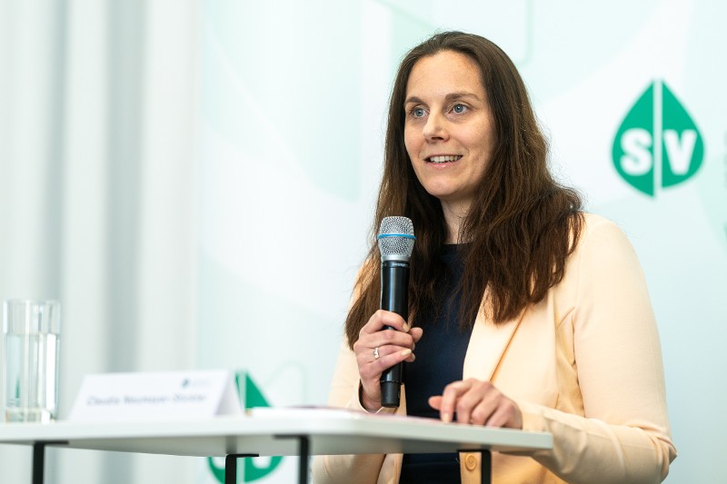 Claudia Neumayer-Stickler, Vorsitzende der Konferenz der Sozialversicherungsträger