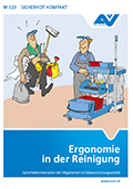 Titelbild des Merkblattes M 920, Ergonomie in der Reinigung
