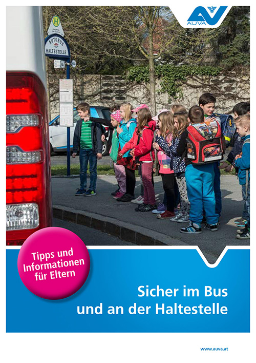 Titelbild "Sicher im Bus und an der Haltestelle"