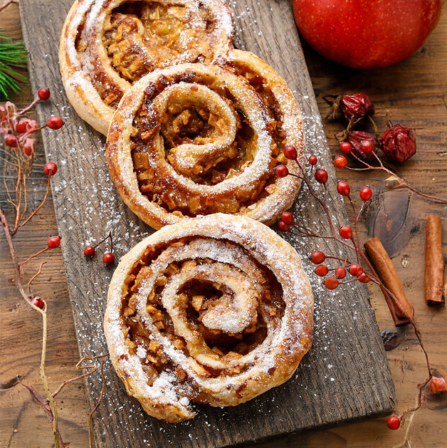Mehr Informationen zum Thema: Apfel-Zimt-Schnecke