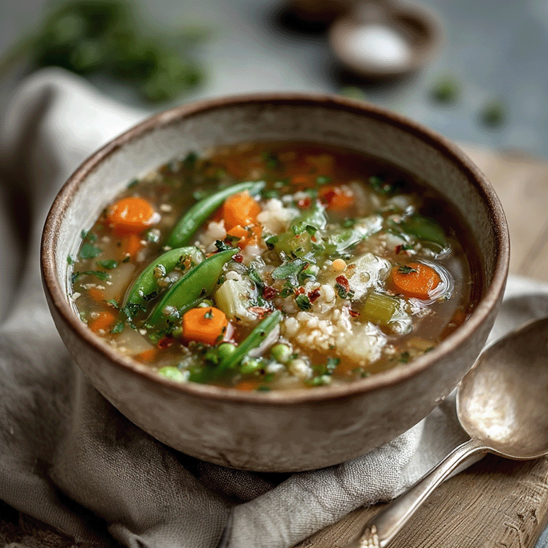 Mehr Informationen zum Thema: Frühlingsgemüsesuppe